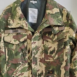 Diamond Mens Medium Camouflage Cotton Heavy Wt. Full Zip Jacket RN 137665